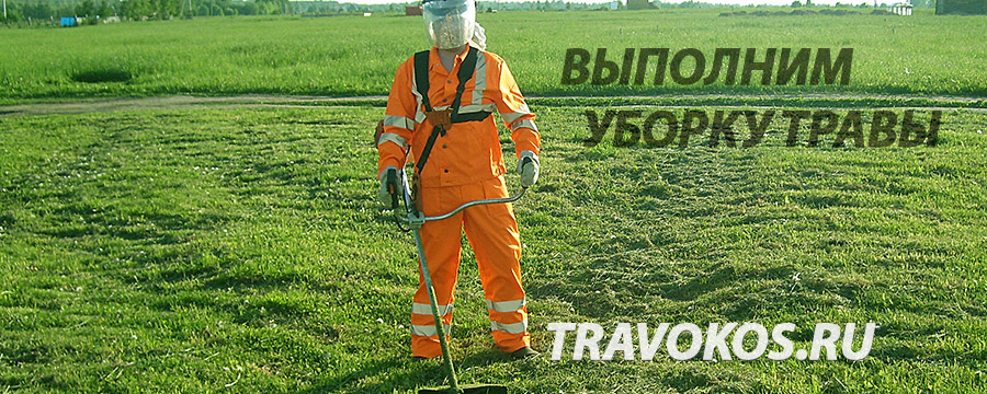 Выполним уборку травы